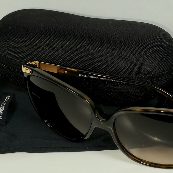 Dolce & Gabbana Sunglasses DD8096 Havana Brown EUC - Picture 4 of 10